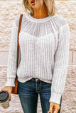 solelytrend On-trend Patchwork Sweety Sweater