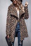 solelytrend Sexy Leopard Long Coat