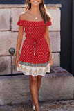 solelytrend Bohemian Short Sleeve Dress(3 Colors)