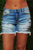 solelytrend On-trend Ripped Sexy Denim Shorts(3 colors)